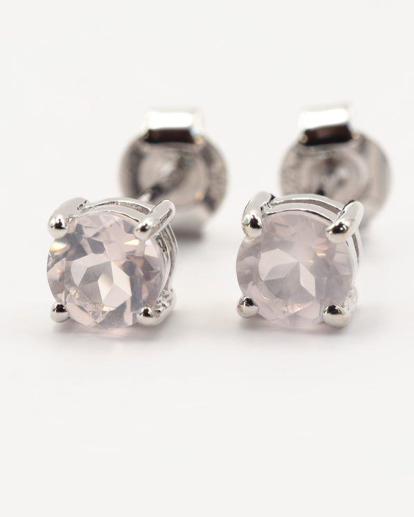 Amethyst, Citrin, Granat, Peridot, Regenbogen-Mondstein, Rosenquarz in 925er Sterlingsilber