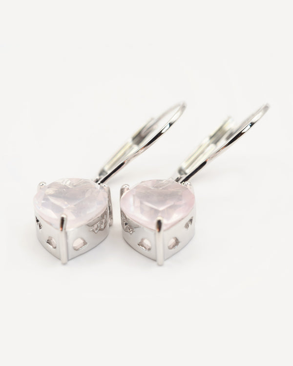 Prasiolith, Pink Amethyst, Rosenquarz, Sky Blue Topas in 925er Sterlingsilber