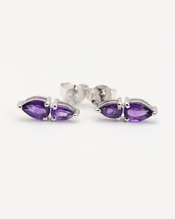 Amethyst, Labradorit, Sky Blue Topas in 925er Sterlingsilber