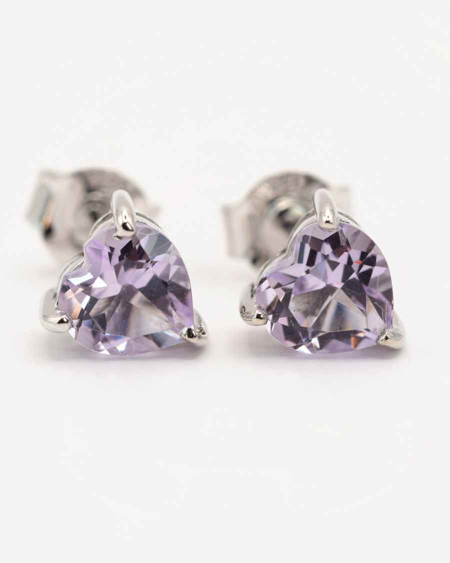 Amethyst, Granat, Pink Amethyst, Regenbogen-Mondstein, Rosenquarz in 925er Sterlingsilber