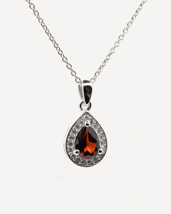 Granat, Peridot, Pink Amethyst, Regenbogen-Mondstein, Sky Blue Topas in 925er Sterlingsilber