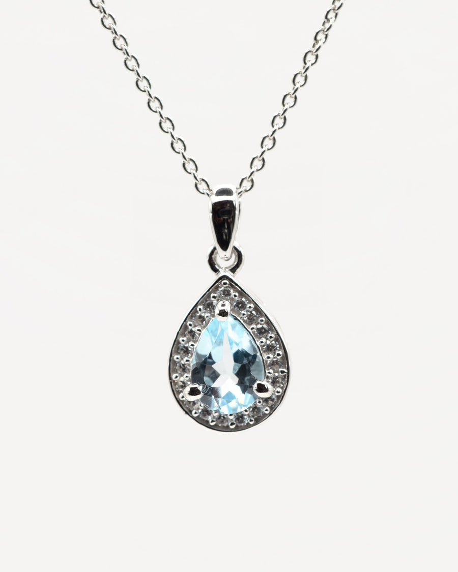 Granat, Peridot, Pink Amethyst, Regenbogen-Mondstein, Sky Blue Topas in 925er Sterlingsilber