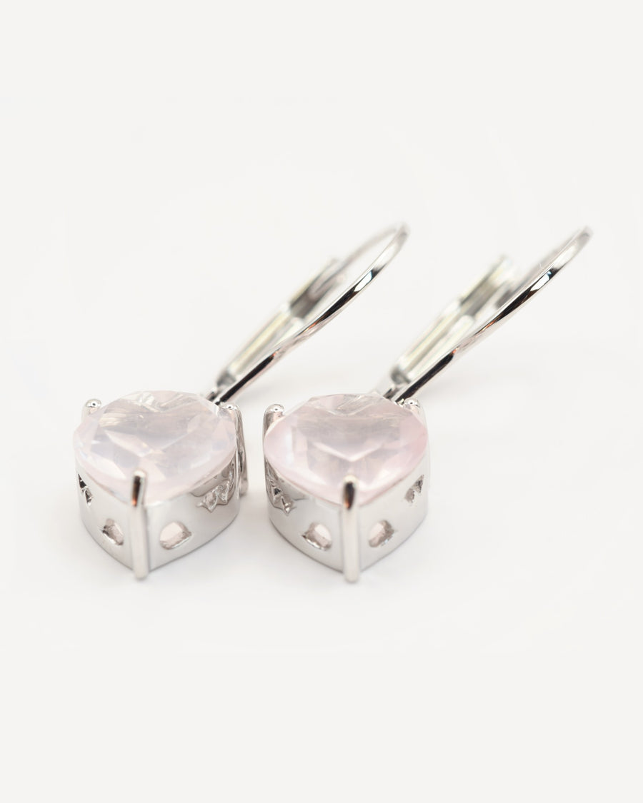 Prasiolith, Pink Amethyst, Rosenquarz, Sky Blue Topas in 925er Sterlingsilber