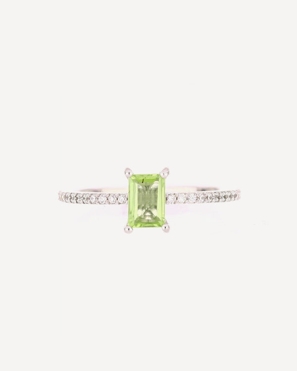 Peridot in 925er Sterlingsilber